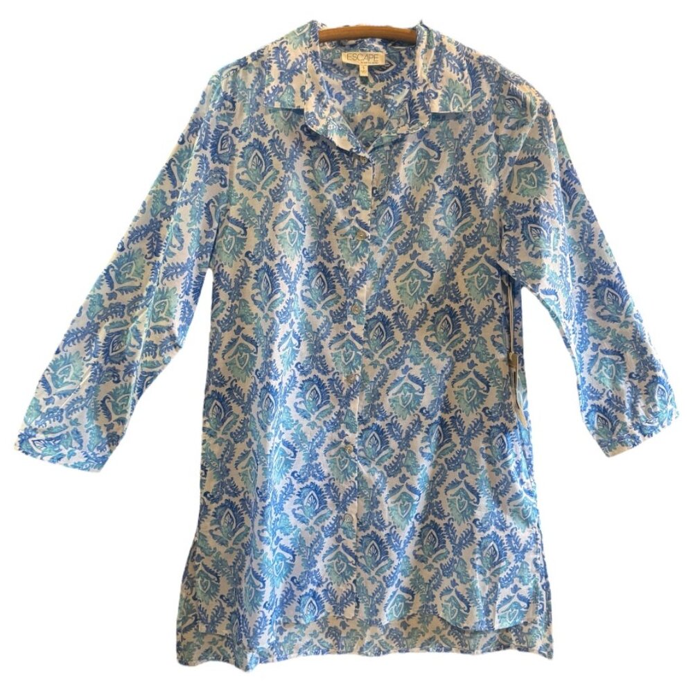 Escape by Habitat Short Shirt NWT
